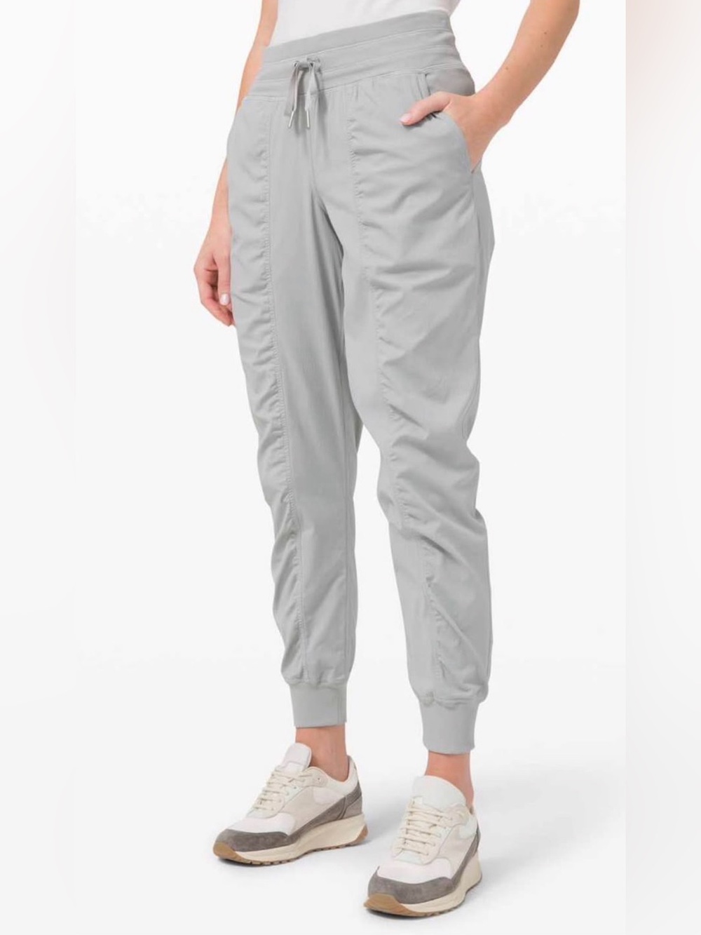 Lululemon Dance Studio Jogger Silver drop size 4